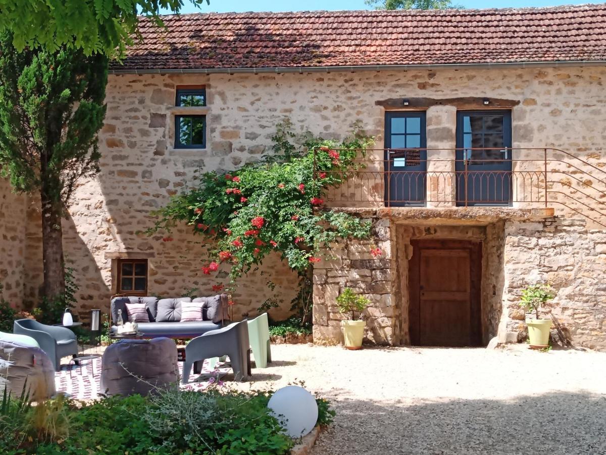 Les Granges De L Abbaye Bed and Breakfast Ginals Buitenkant foto